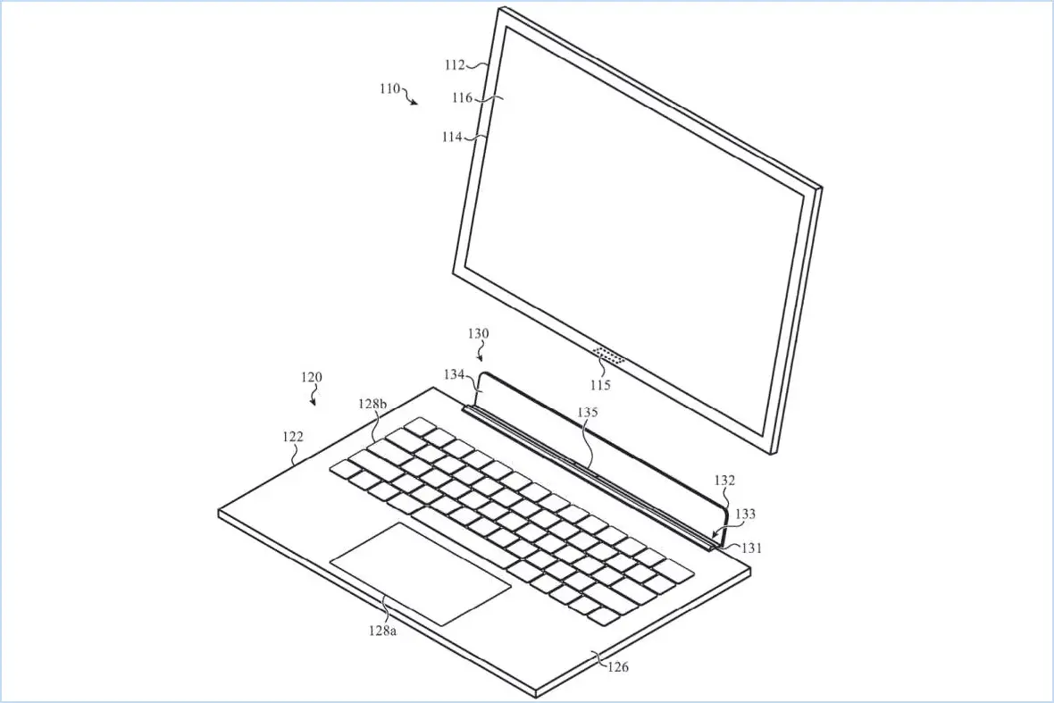 tablette accessoire de brevet Apple
