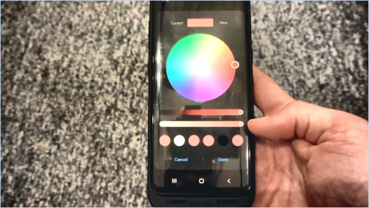 Comment changer la couleur d'un dossier sur android?