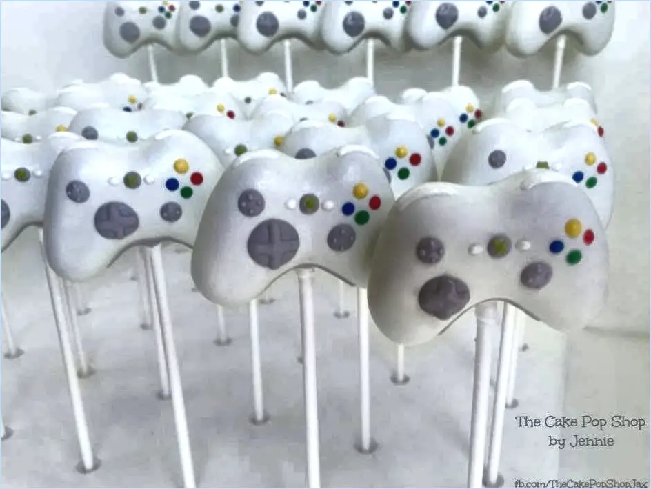 Comment faire des cake pops à la manette de la xbox?