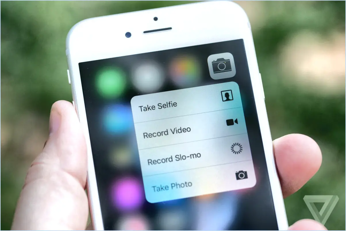 Comment obtenir le 3d touch sur l'iphone se?