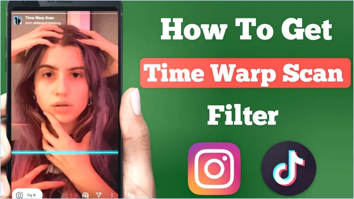 Comment obtenir un scan de la guerre du temps sur instagram?