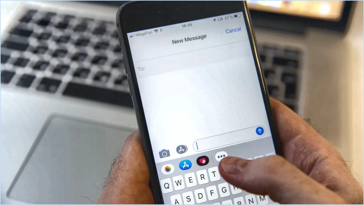 Comment programmer un message texte sur iphone?
