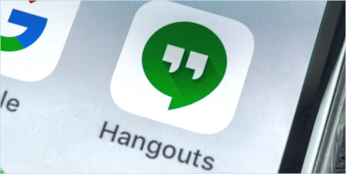 Comment se débarrasser de l'application Hangouts?