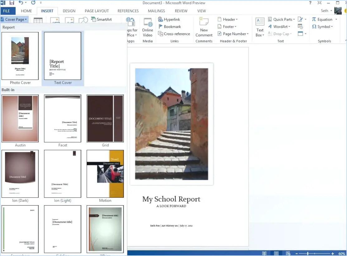 Comment utiliser l'outil de capture d'écran intégré à Microsoft Word?