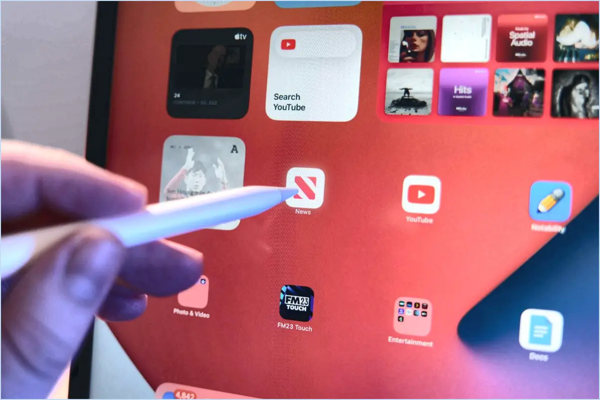 Le nouvel Apple Pencil Pro ajoute une quatrième option de stylet pour les iPad
