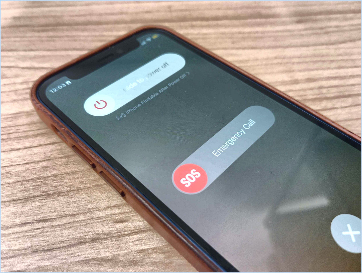Qu'est-ce que l'urgence Redalerts sur mon iPhone?