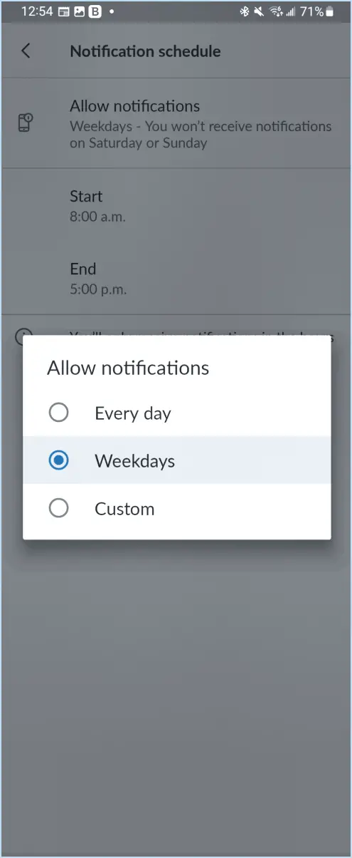 Slack : Comment désactiver les notifications de connexion?