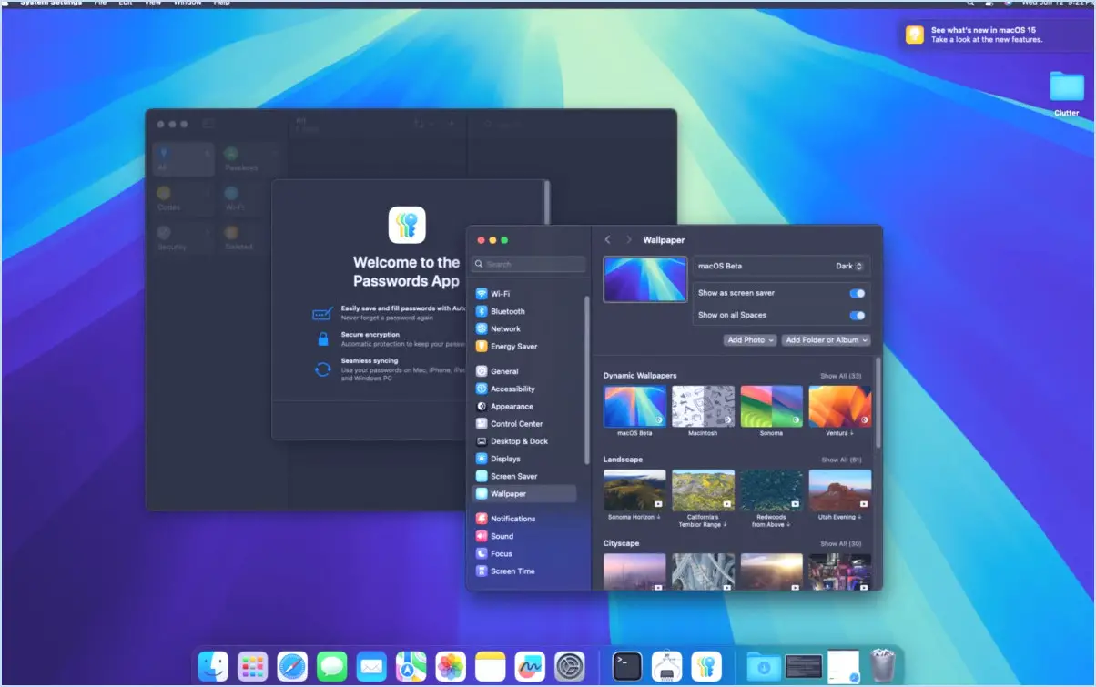 MacOS Sequoia Developer Beta a installé avec succès et en cours d'exécution