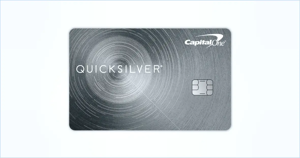 Capital One Quicksilver est-il une carte Visa ou MasterCard?