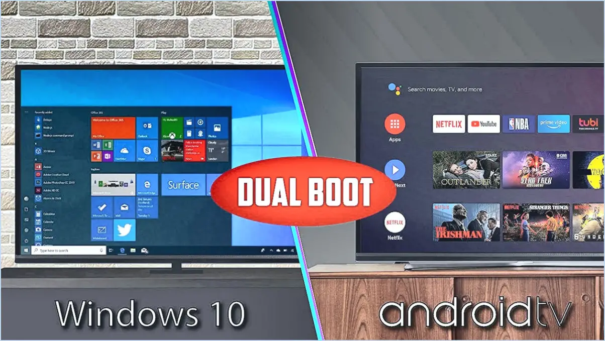 Comment faire un dual boot entre Windows et Android?