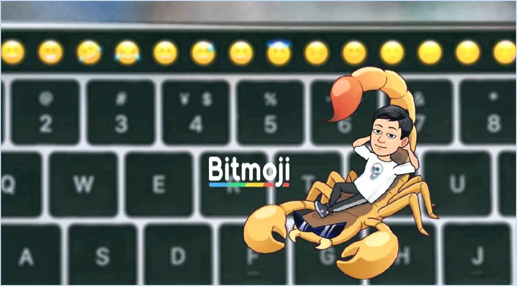 Comment installer un clavier bitmoji sur android?