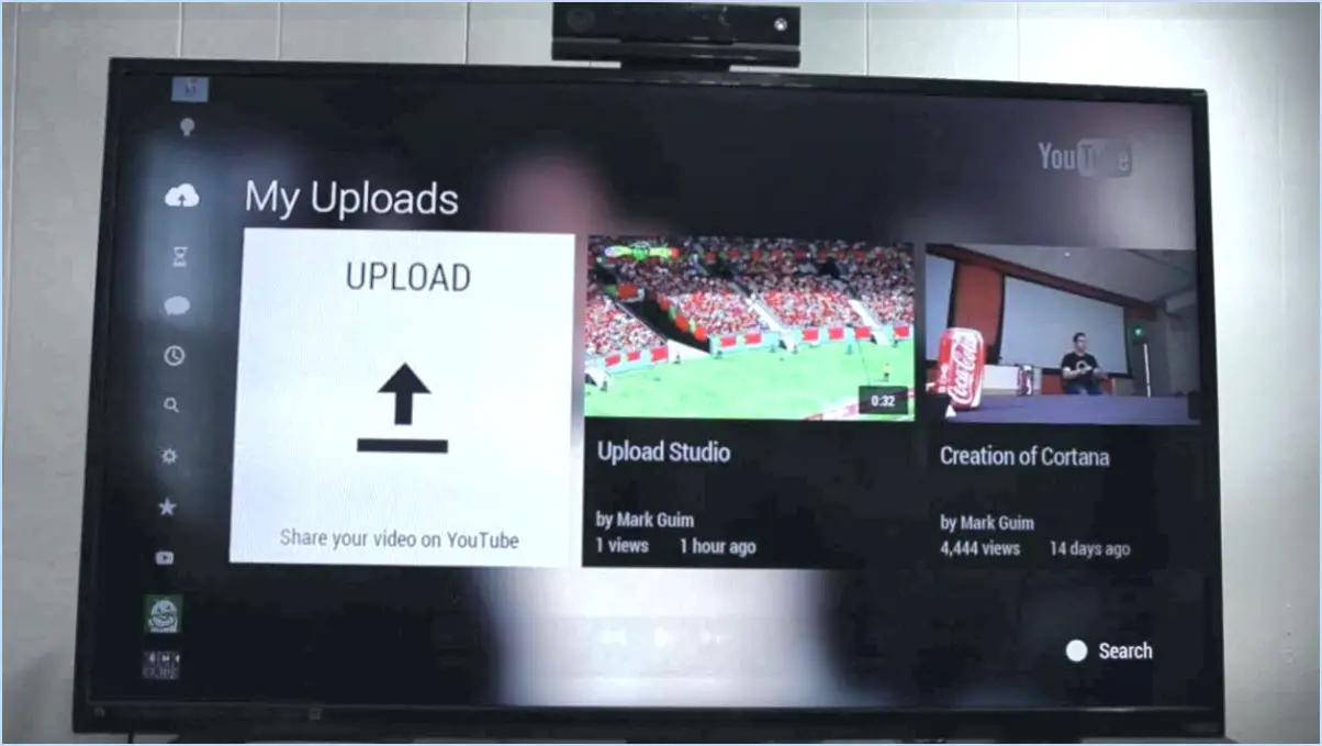 Comment partager des vidéos youtube sur xbox one?