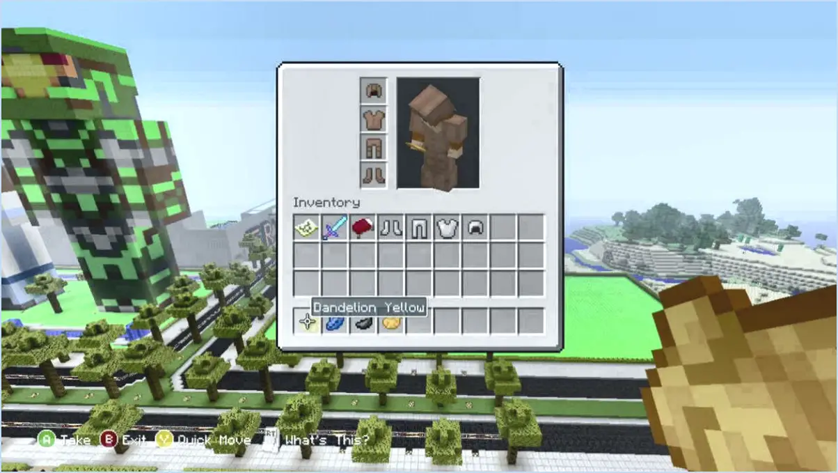 Comment teindre le cuir dans minecraft xbox 360 edition?