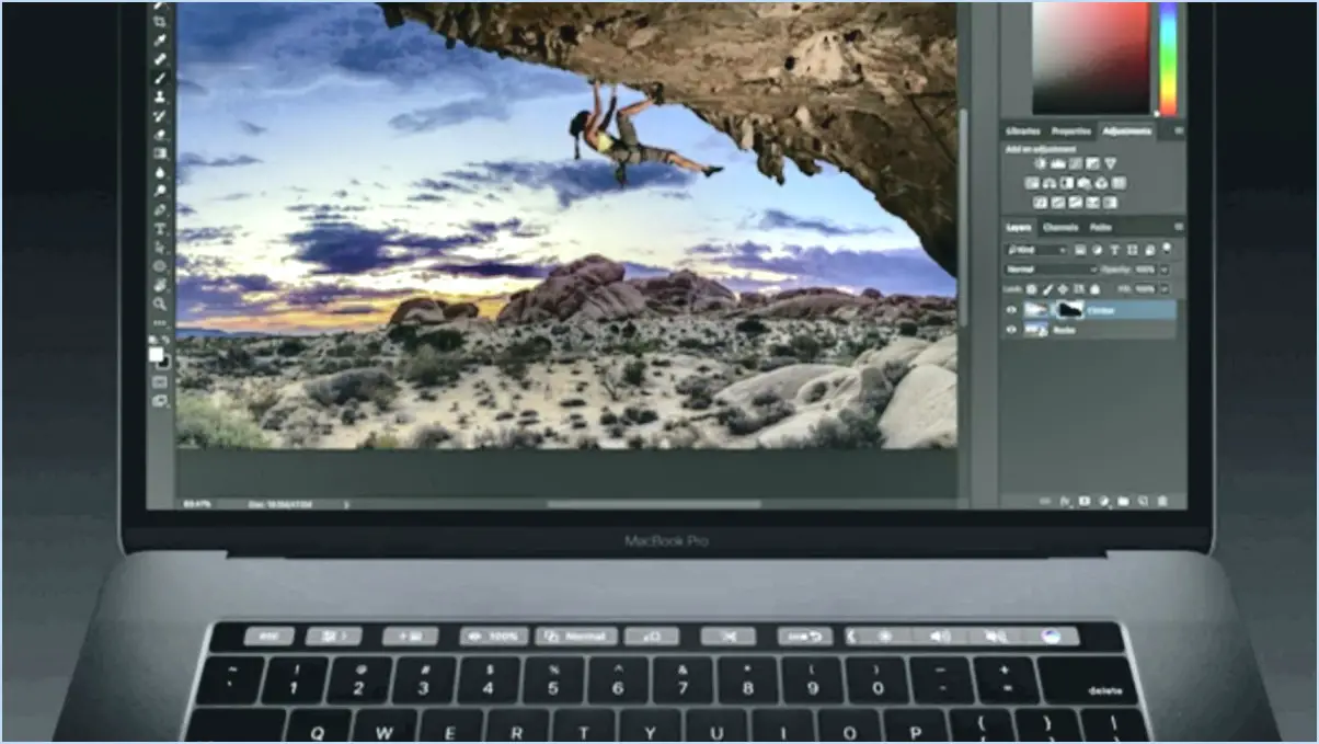 Photoshop fonctionne-t-il sur macbook?