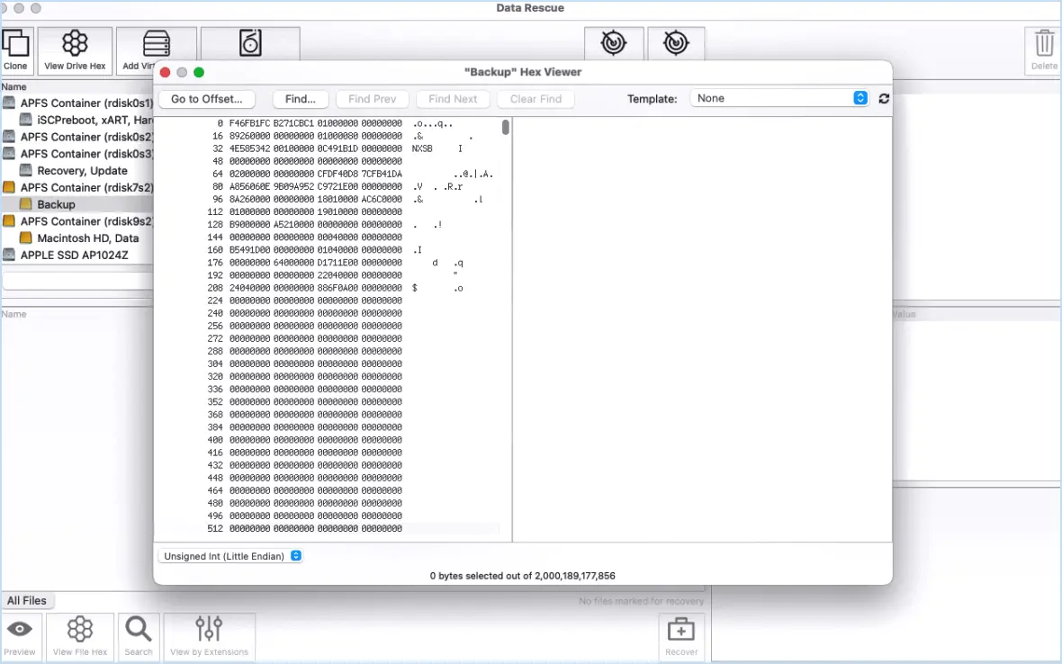 Datarescue6 5 Data Rescue 6 S Hex Viewer Tool