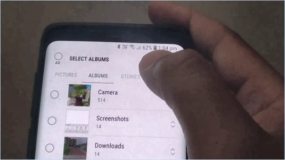 Comment réorganiser les photos dans un album sur android?