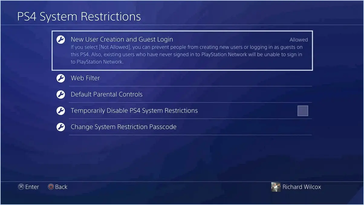 Peut-on changer le gestionnaire de famille sur ps4?