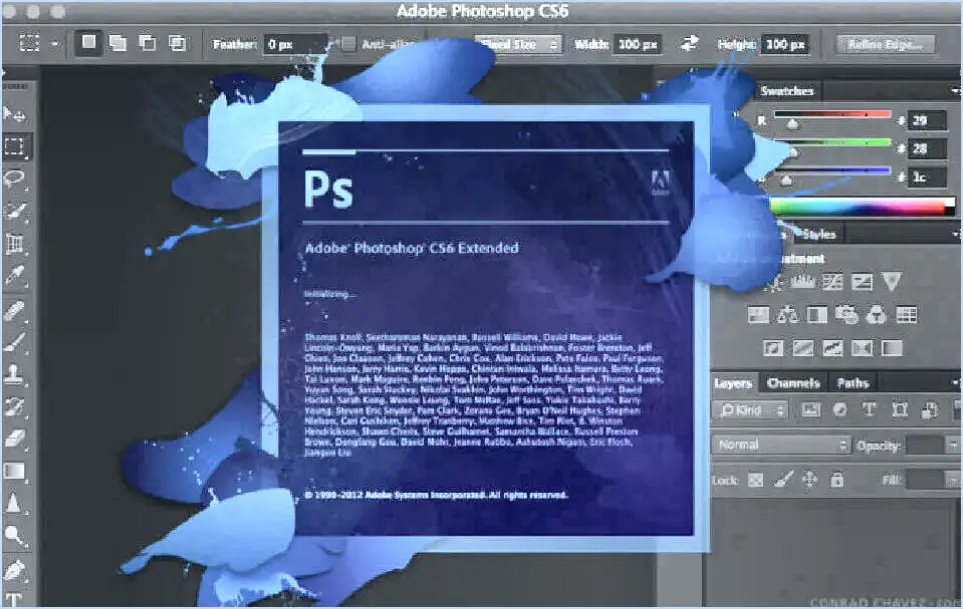 Quelle est la version la plus récente de Photoshop?