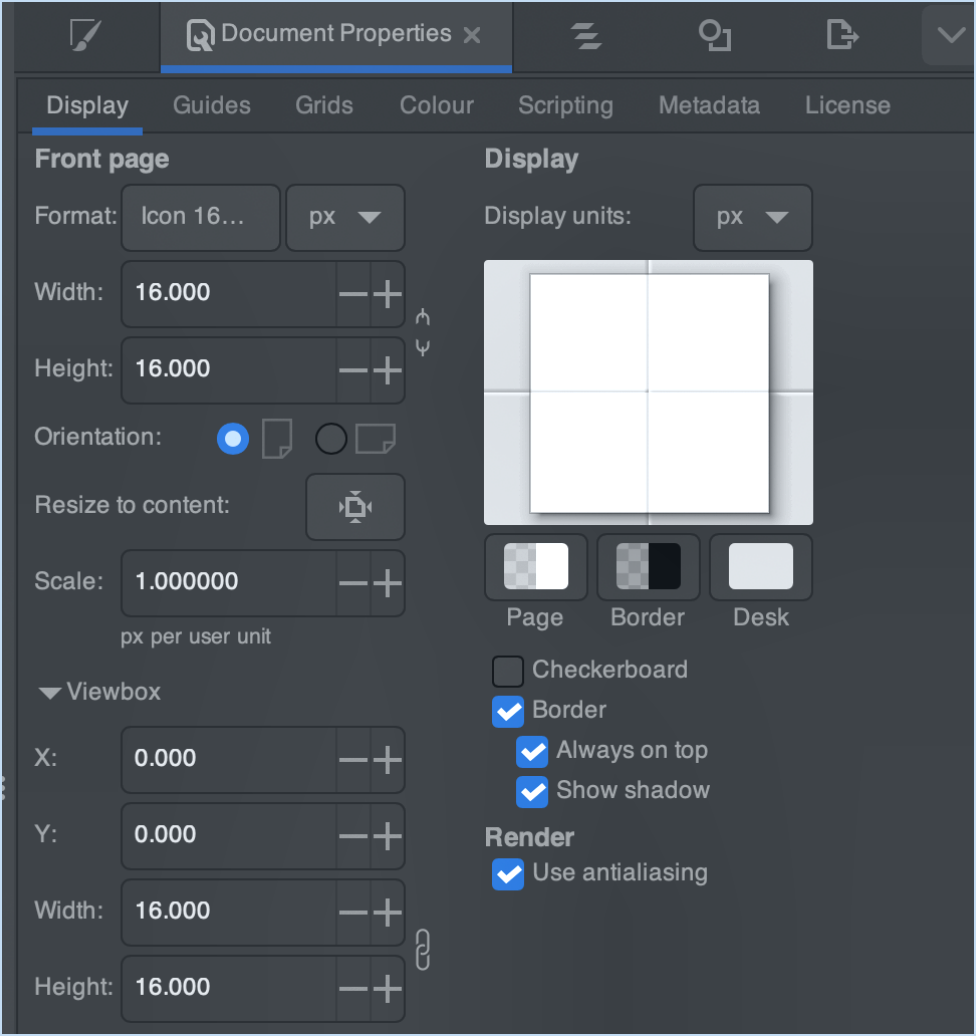 Comment ajouter des marges de réponse dans photoshop?