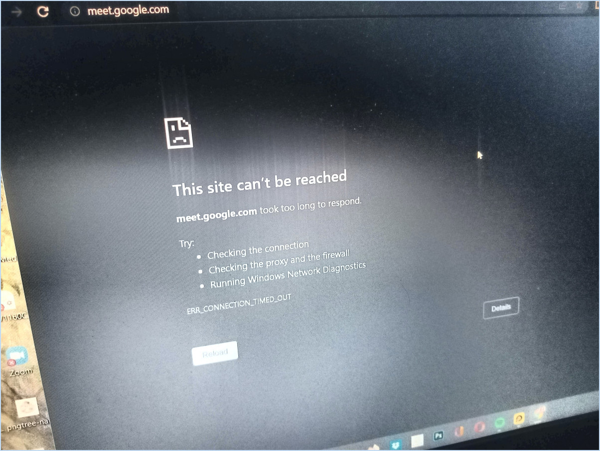 Correction : Google Meet n'est pas compatible avec cet appareil?