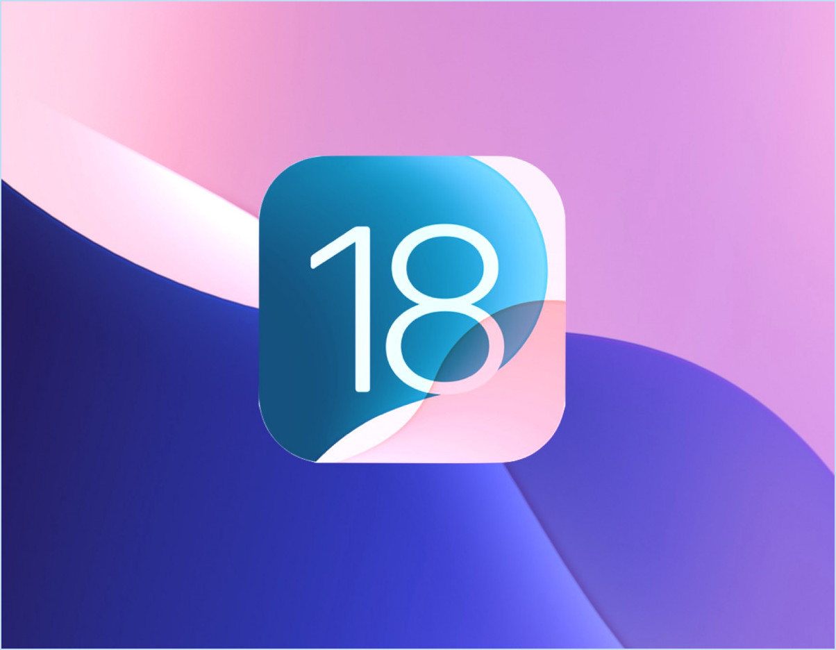 Caractéristiques iOS 18