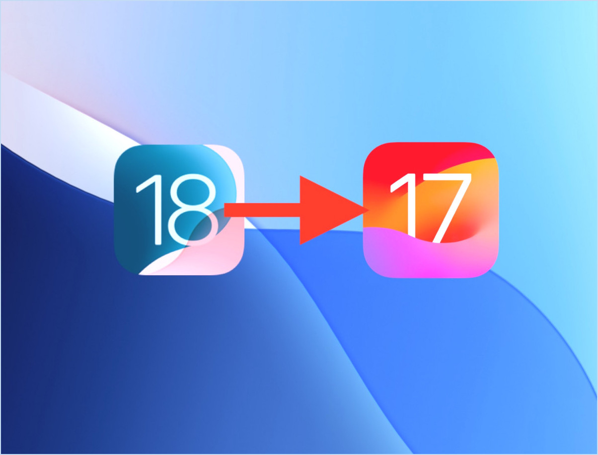 How to downgrade from iOS 18 to iOS 17