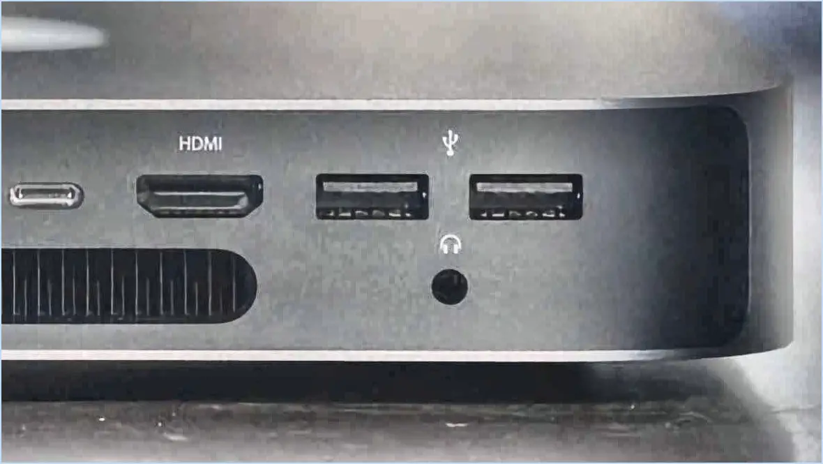 M2 Pro Mac mini USB-A ports