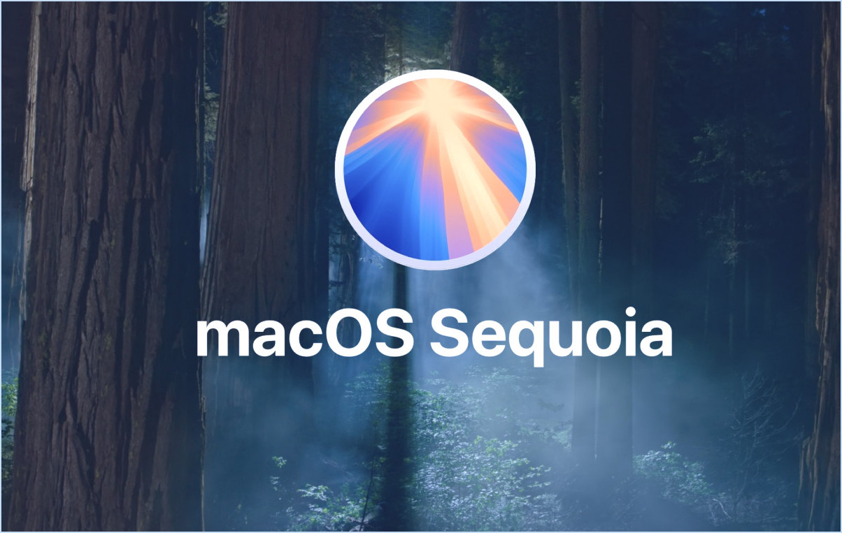 MacOS Sequoia est disponible en téléchargement maintenant