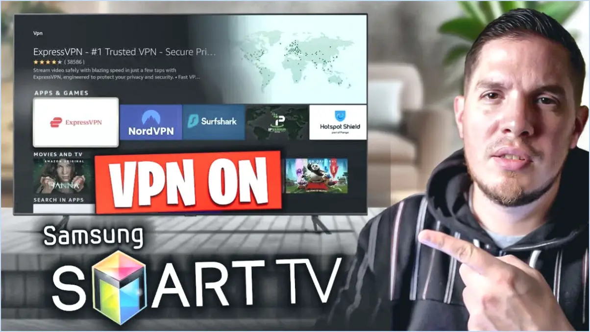 Comment ajouter nordvpn à samsung smart tv?