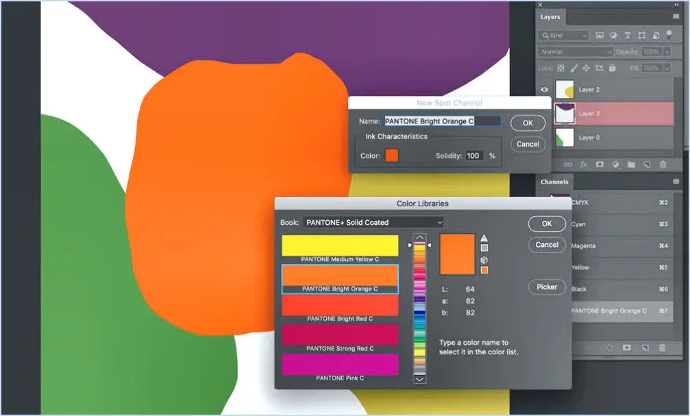 Comment assigner une couleur d'accompagnement dans illustrator?