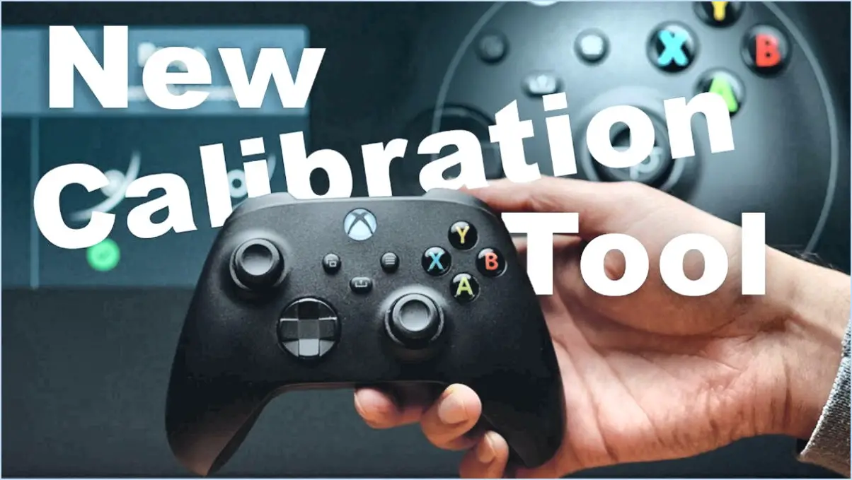 Comment calibrer la manette de la xbox one?