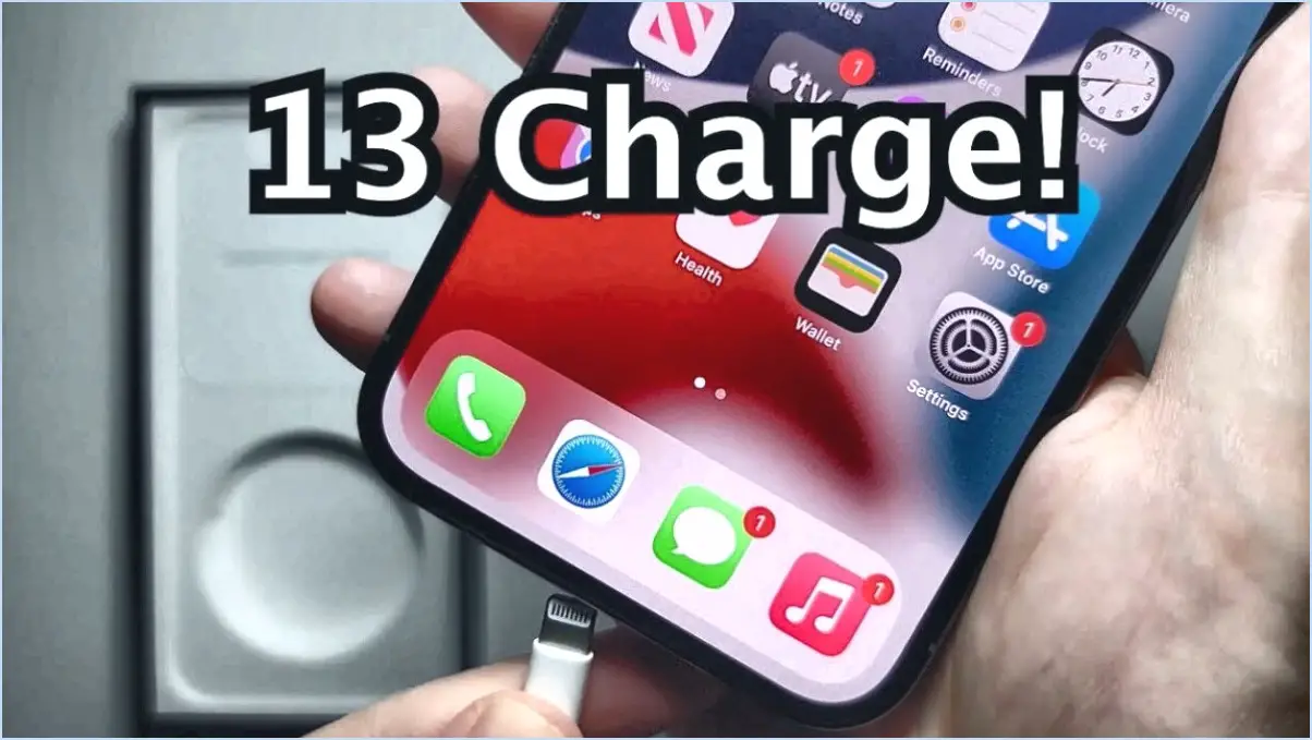 Comment charger correctement l'iphone?