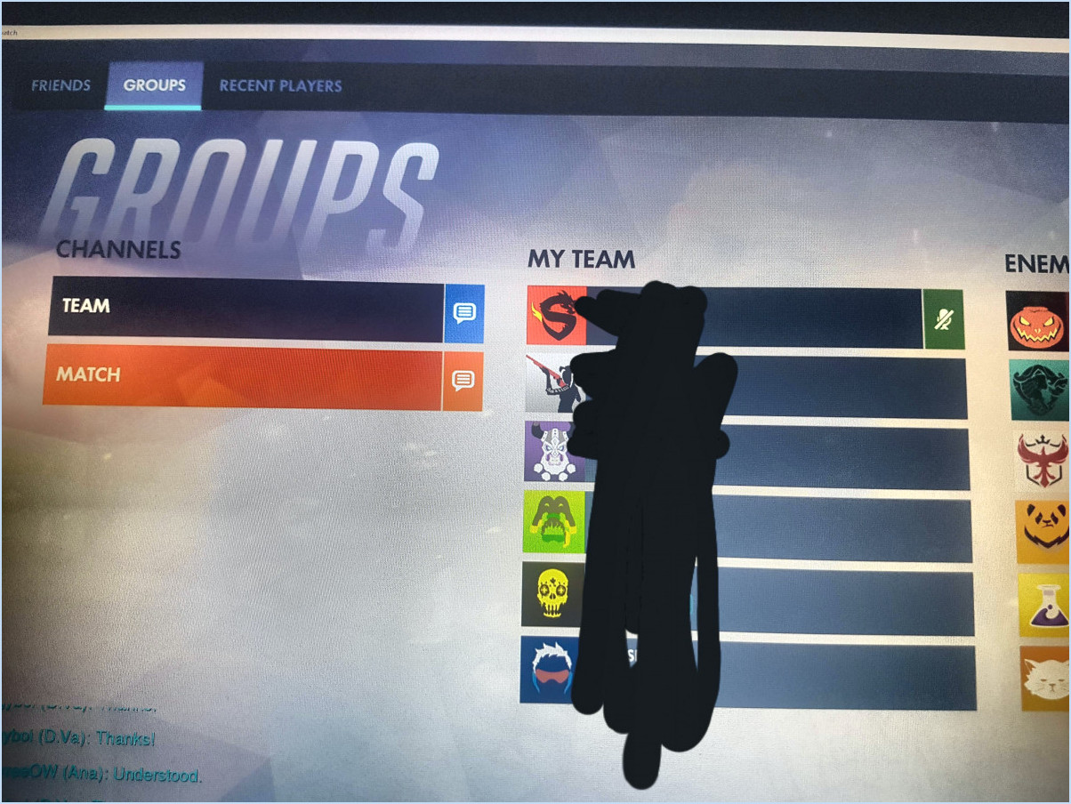 Comment faire pour ne plus être muet sur overwatch xbox?