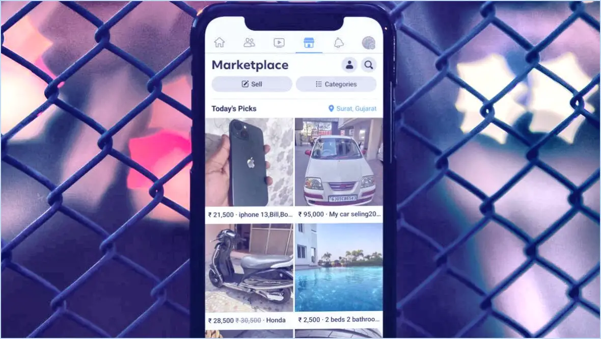Pourquoi ne puis-je pas publier de messages sur la place de marché Facebook?
