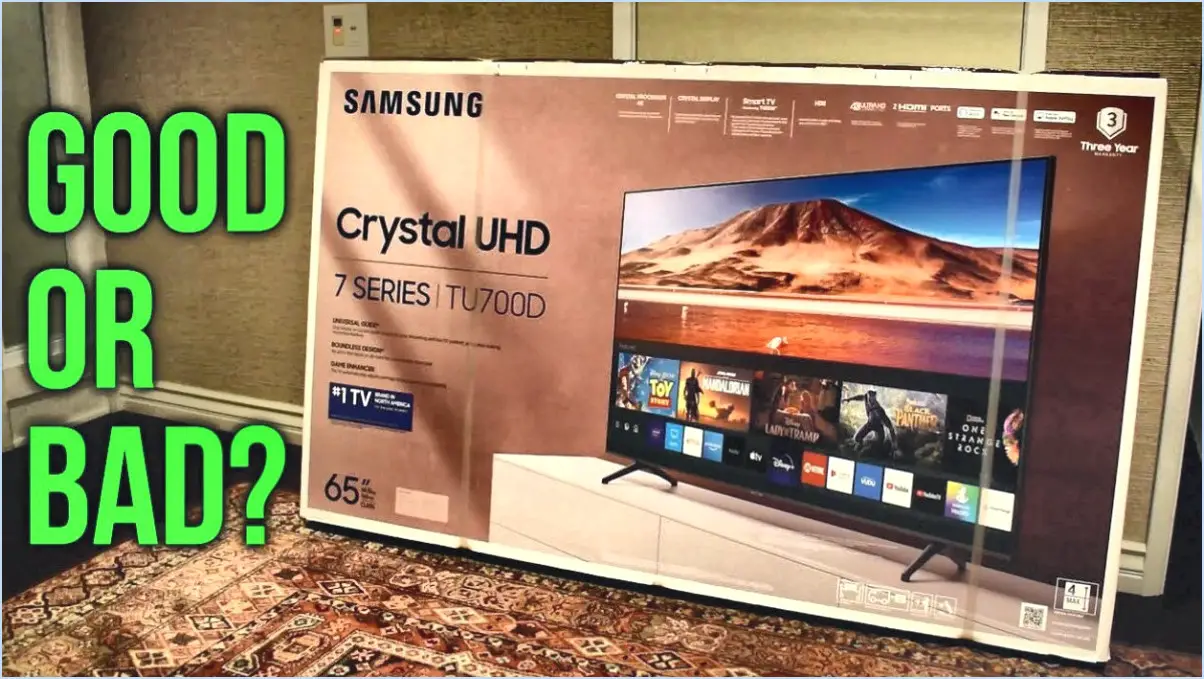 Qu'est-ce que le téléviseur samsung crystal uhd? Devriez-vous acheter le téléviseur samsung crystal uhd?