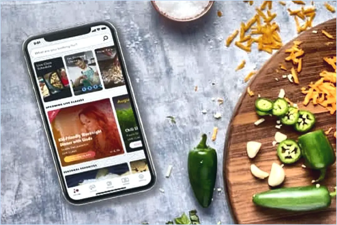 4 applications gratuites de cuisine Android pour devenir un chef?