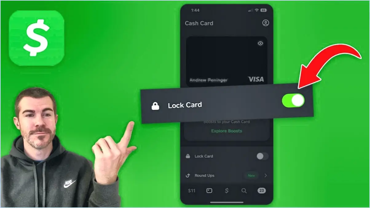 Comment débloquer mon compte Cash App?