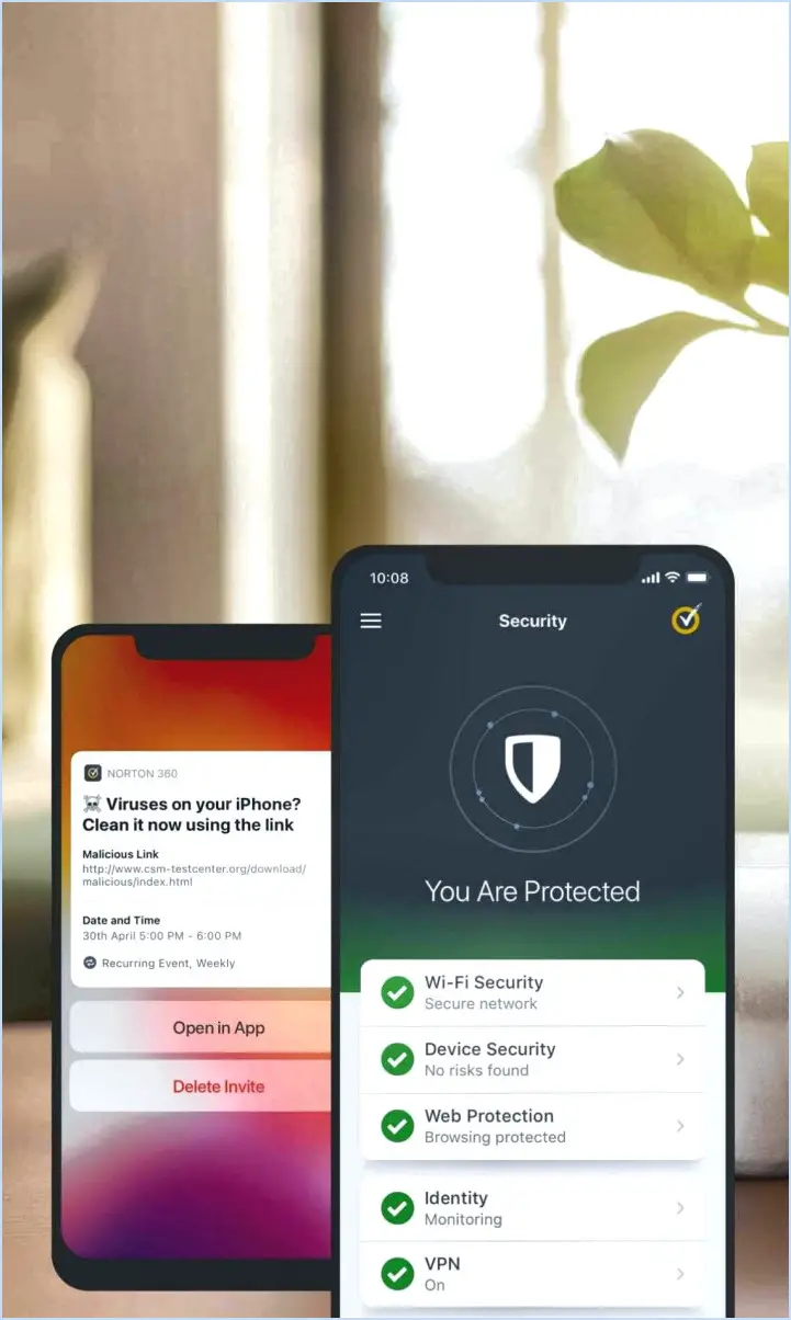 Comment installer norton sur iphone?