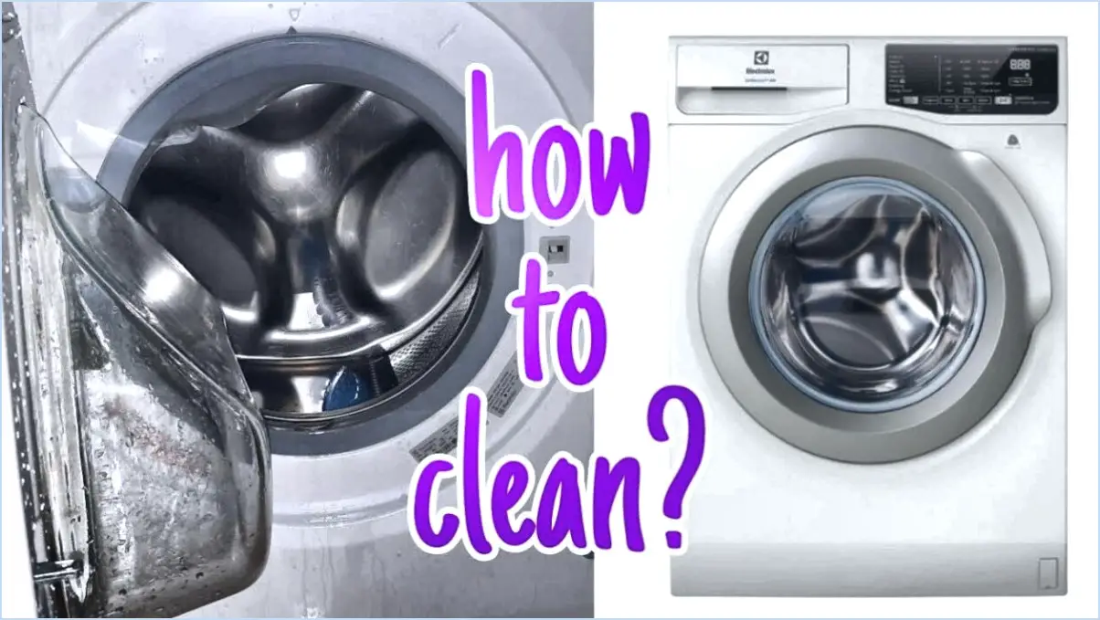 Comment nettoyer un lave-linge electrolux?