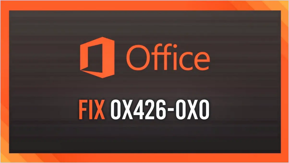 Comment réparer l'installation d'office 2013?