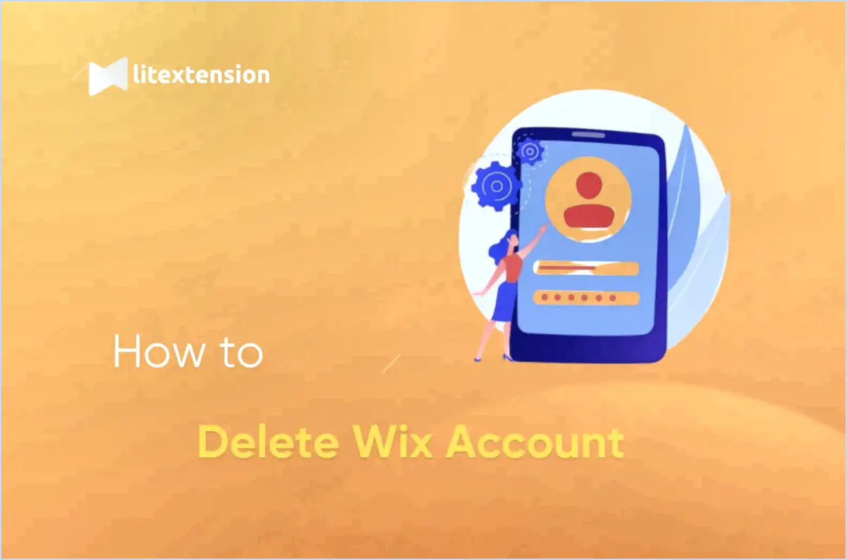 Comment supprimer une boîte aux lettres Wix?