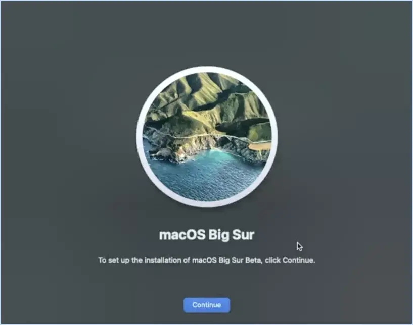 Comment télécharger et installer macos 11 big sur?