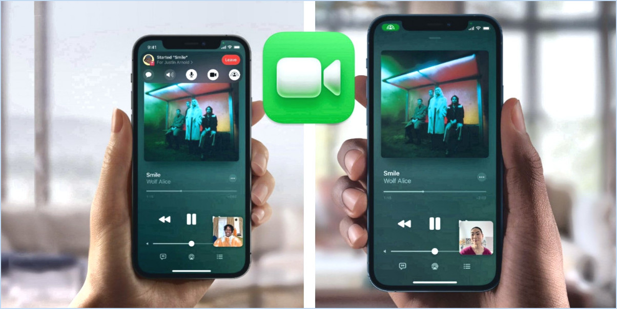 Comment utiliser facetime shareplay pour partager l'écran sur iphone?