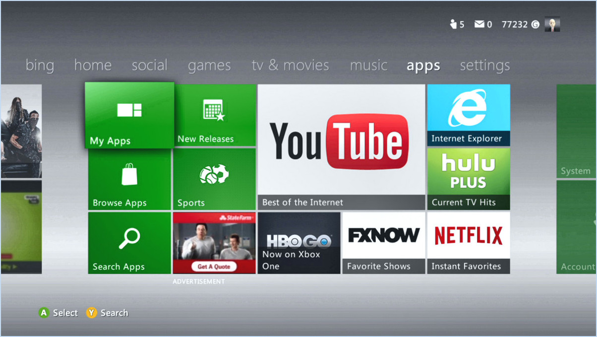 Est-ce que hbo go est sur xbox 360?