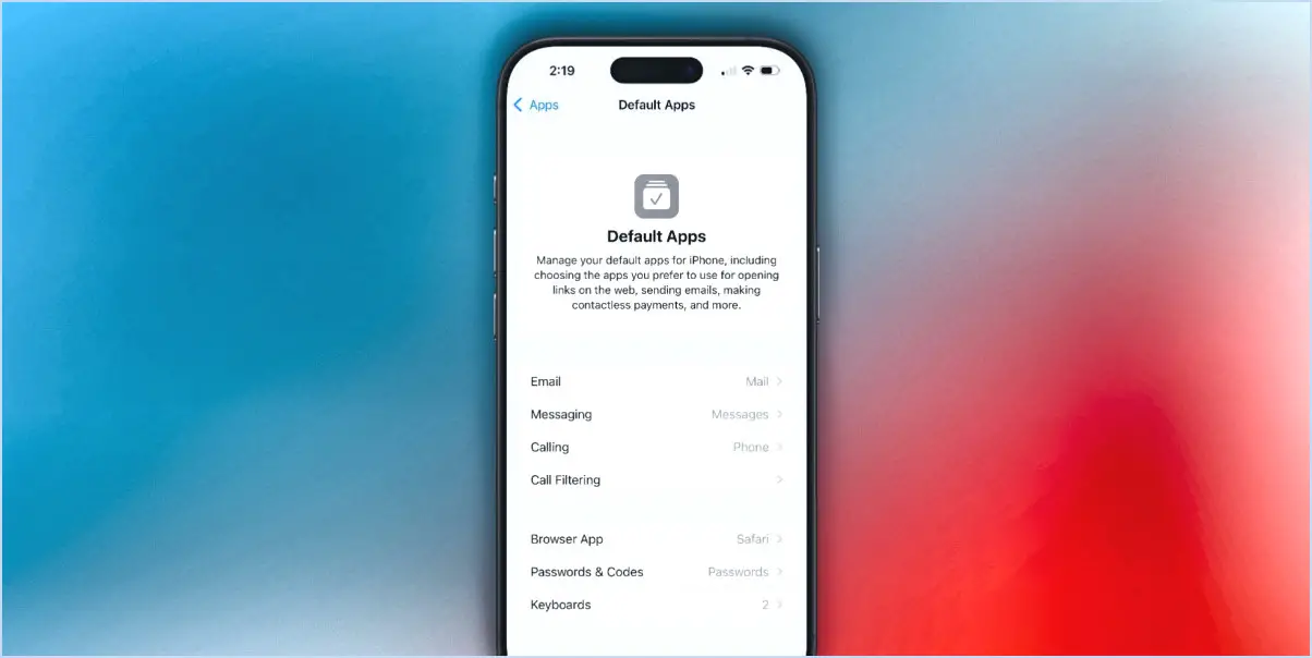 iOS 18.2 vous permettra de modifier vos applications par défaut pour les appels, la messagerie, etc.