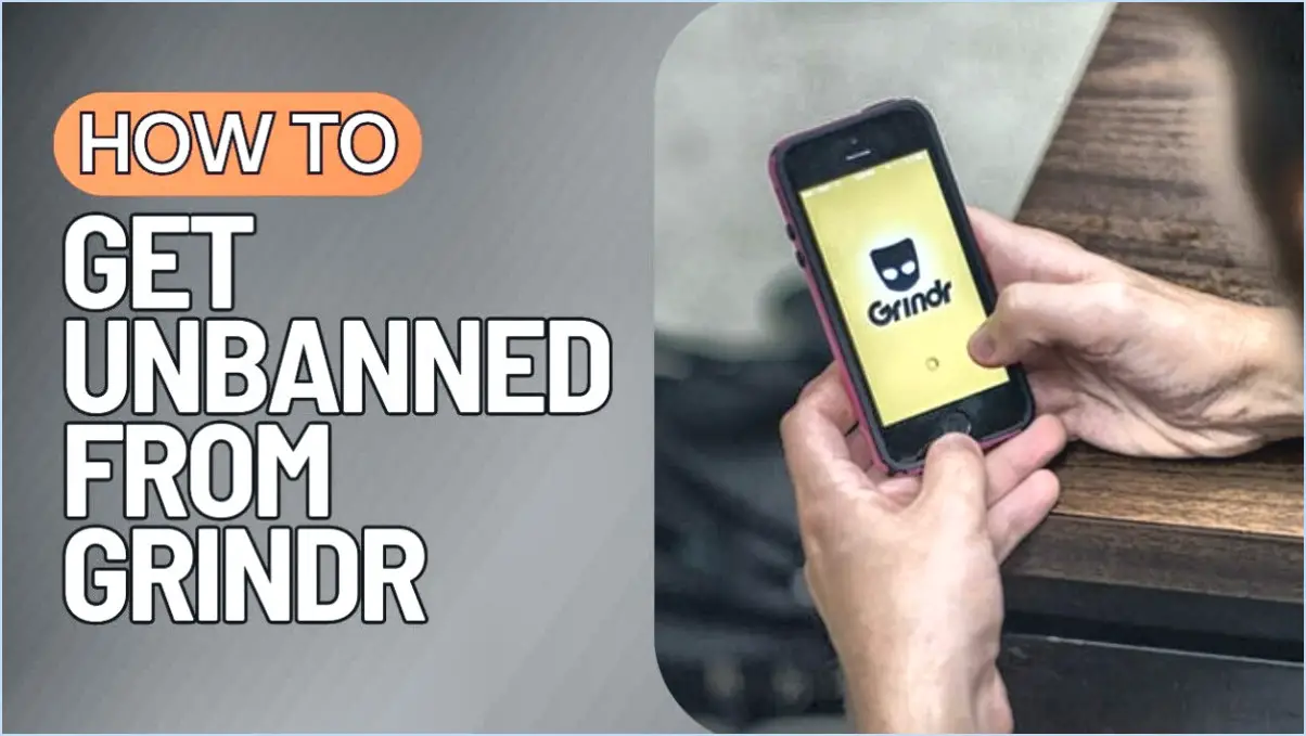 Peut-on se faire bannir de Grindr?