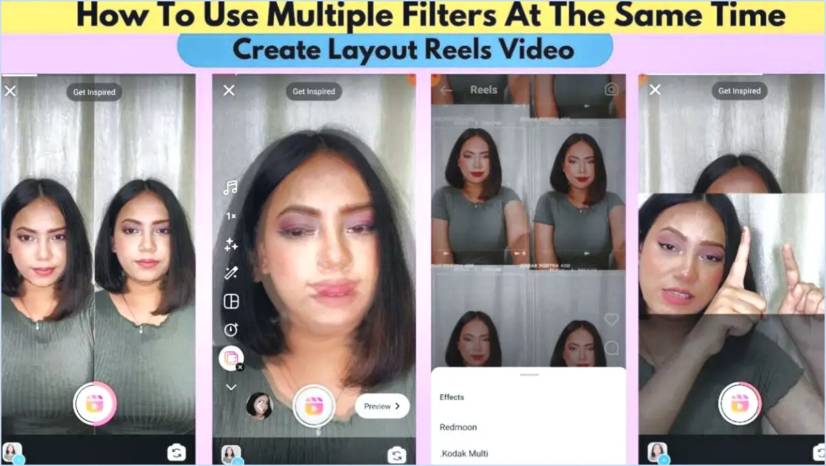 Puis-je utiliser deux effets sur tiktok?