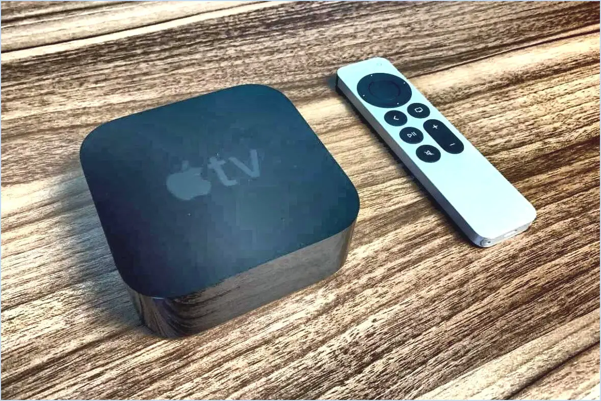 Apple TV 4K (2021) Modèle 32 Go avec télécommande