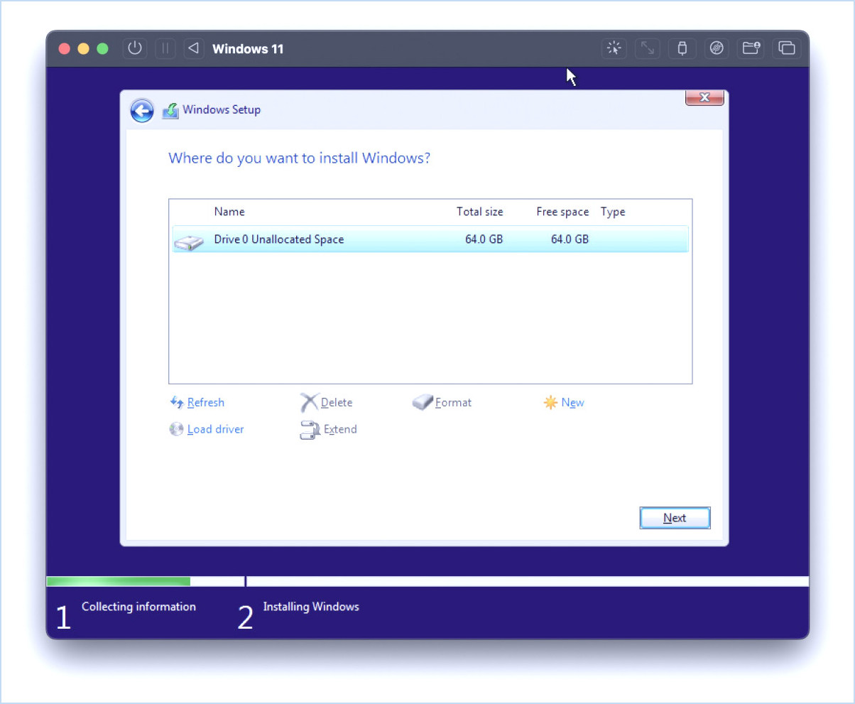 Comment installer Windows 11 sur Mac avec UTM