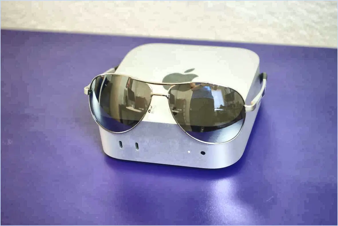 M4 Mac Mini de lunettes de soleil